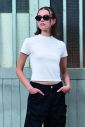 LILIA WOMEN CROPPED T-SHIRT Personalizada 7S04811 - Imagen 4