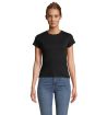 SARA WOMEN'S RIBBED T-SHIRT Personalizada 7S04814 - Imagen 9