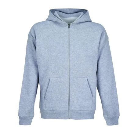 JELO UNISEX FULL-ZIP HOODIE Personalizado 7S04818