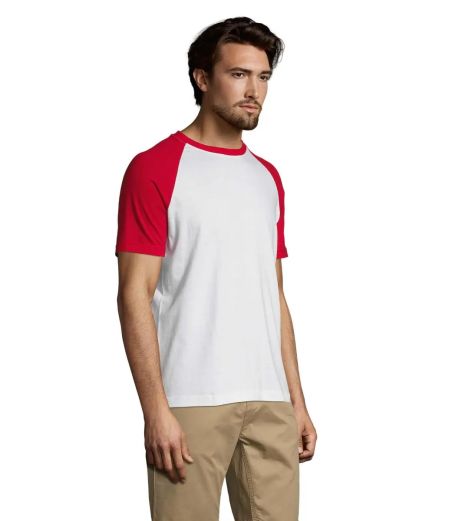 FUNKY MEN 2 COLOUR T-SHIRT Personalizado 7S11190