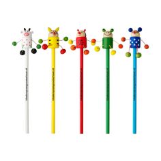 Lápiz de Madera de Tilo con Animalito Surtido | Goodie