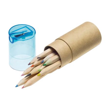 Tubo con Lápices de Colores Personalizado | Goodie