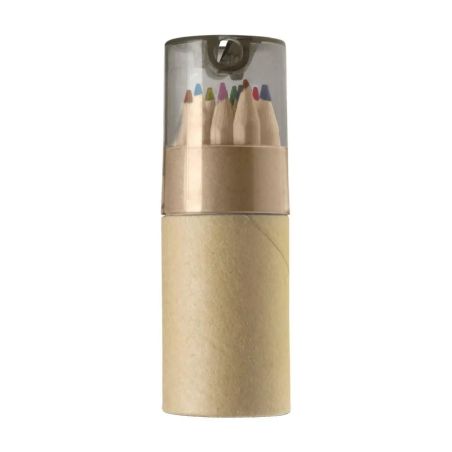 Tubo con Lápices de Colores Personalizado | Goodie