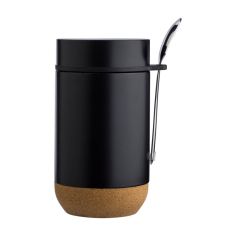 Fiambrera de Acero Inoxidable con Fondo de Corcho Personalizada | Goodie