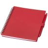Juego de libreta de tapa blanda y bolígrafo de plástico reciclado (tinta azul) Personalizada 6106298 - Imagen 16