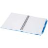Juego de libreta de tapa blanda y bolígrafo de plástico reciclado (tinta azul) Personalizada 6106298 - Imagen 30