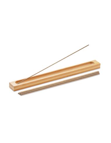 Juego de incienso en bambú