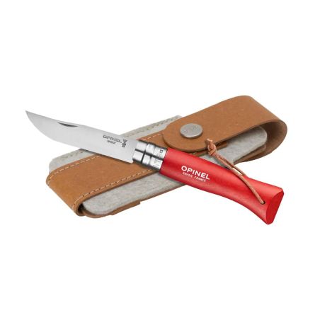 Navaja Opinel Colorama No 08 | Con funda de cinturón Personalizada 10263430