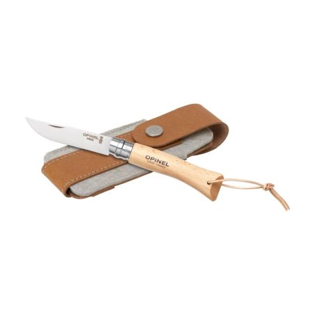Navaja Opinel Inox No 07 | Con funda de cinturón Personalizada 10263483