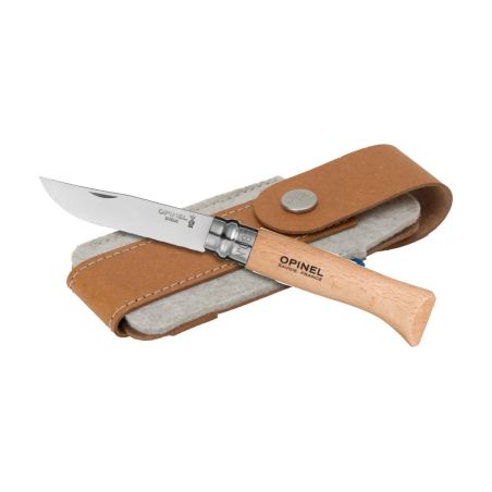 Navaja Opinel Inox No 08 | Con funda de cinturón Personalizada 10263513