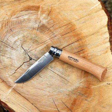 Navaja Opinel Inox No 08 | Con funda de cinturón Personalizada 10263513
