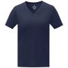 Camiseta de Manga Corta con Cuello en V en Algodón para Mujer Personalizada 638031 - Imagen 20