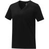 Camiseta de Manga Corta con Cuello en V en Algodón para Mujer Personalizada 638031 - Imagen 29