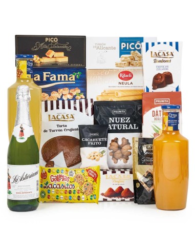 Cesta Navidad Sin Alcohol ni Cerdo Sadival 2026