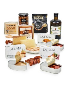Comprar Cesta de Navidad Gourmet Quesos y Conservas sin Alcohol