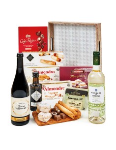 Comprar Lote de Navidad Gourmet con Rioja, Foie y Dulces