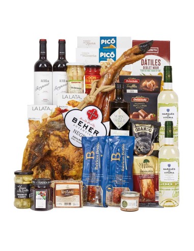 Compra Lote 23 con Paleta Bellota Beher, Vinos D.O. y Conservas