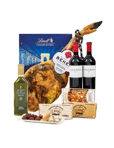 Comprar Lote de Navidad con Paleta de Bellota y Dulces Premium