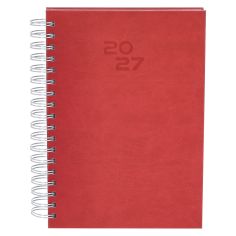 Agenda de Anillas B5 de PU con Esquina Troquelada | Goodie