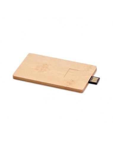 Memoria USB 16GB carcasa bambú - Imagen 1
