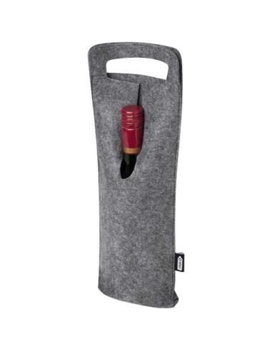 Bolsa de vino de fieltro reciclado GRS de 75 cl "Felta"