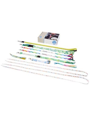 Kit de muestras de lanyards en sublimación