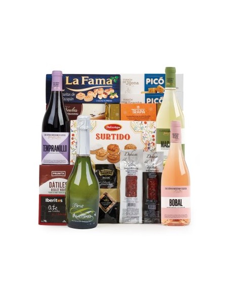 Lote de Navidad 5 con 3 vinos y espumoso | Goodie