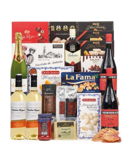 Lote de Navidad 16 con whisky Ballantine's | Goodie