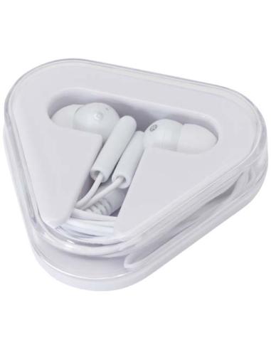 Auriculares con caja de plástico reciclado "Rebel"