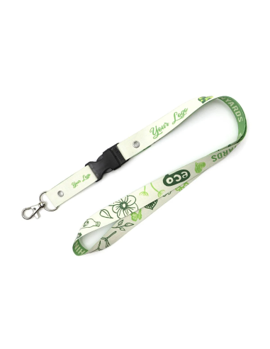 Lanyard de papel con hebilla