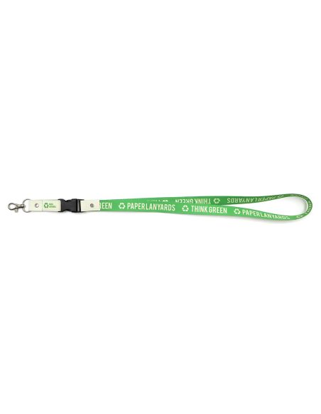 Lanyard de papel con hebilla