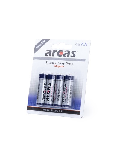 Blister 4 Pilas 1,5V Personalizado 82308