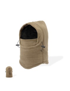 Braga gorro de polar fleece con interior de pelo personalizada