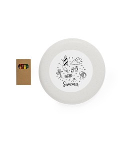 Cera de color y envase del frisbee de caña de trigo para colorear personalizado