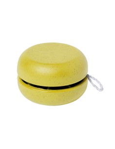 Yoyó de caña de trigo personalizado en color amarillo