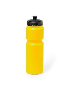 Bidón deportivo de PE personalizado en color amarillo
