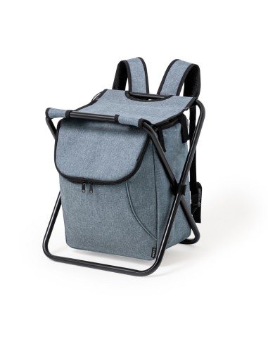 Silla plegable con nevera integrada personalizada, vista frontal
