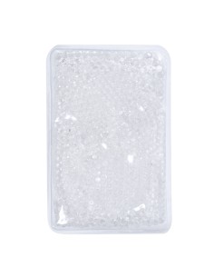 Parche térmico rectangular reutilizable con perlas de gel personalizado, detalle de las perlas