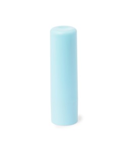 Bálsamo labial vegano de origen 100% vegetal personalizado en color azul claro
