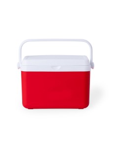 Nevera rígida de diseño vintage de 4L personalizada en color rojo