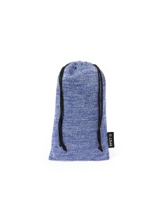 Funda para gafas de microfibra RPET con cordón personalizada