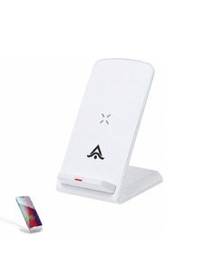 Cargador inalámbrico con soporte vertical para smartphone personalizado