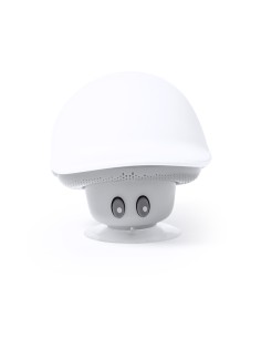 Altavoz Bluetooth con forma de seta y función soporte personalizado, vista de perfil