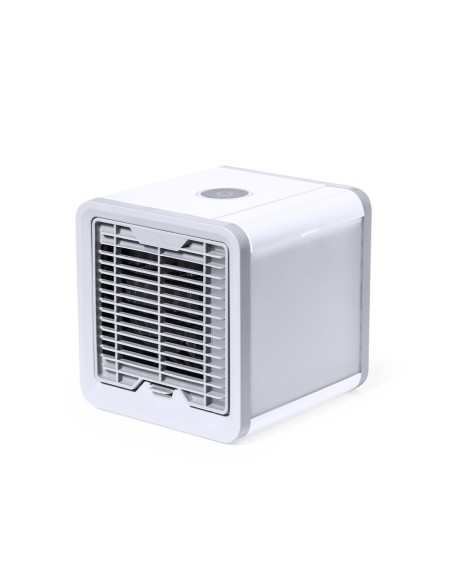 Mini aire acondicionado portátil con depósito de hielo personalizado, vista frontal
