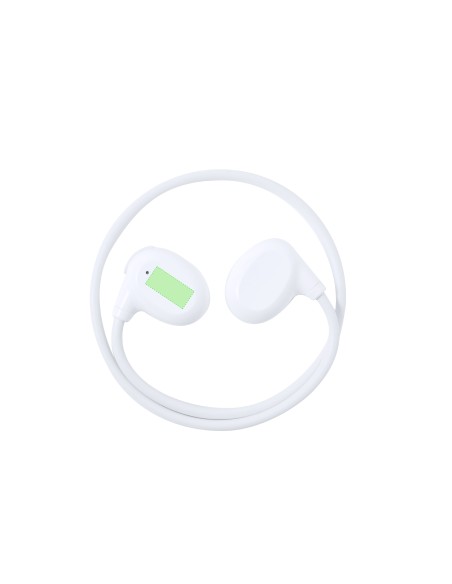 Auriculares plegables de muñeca personalizados, otra vista de los auriculares