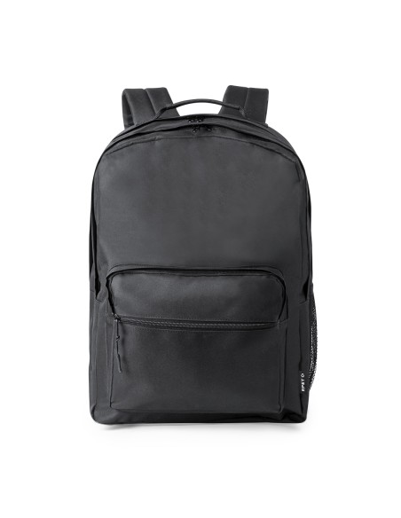 Mochila con 2 bolsillos centrales y 2 frontales personalizada, vista completa