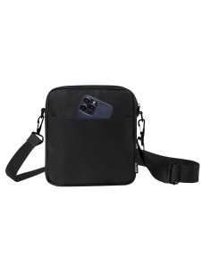 Bandolera compacta en RPET personalizada, vista frontal
