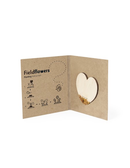 Corazón Semillas Personalizado 820973