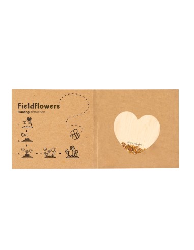 Corazón Semillas Personalizado 820973