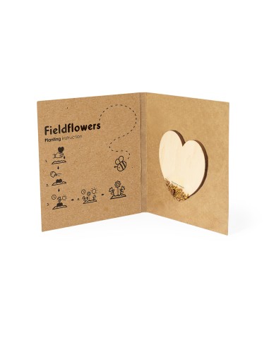 Corazón Semillas Personalizado 820973